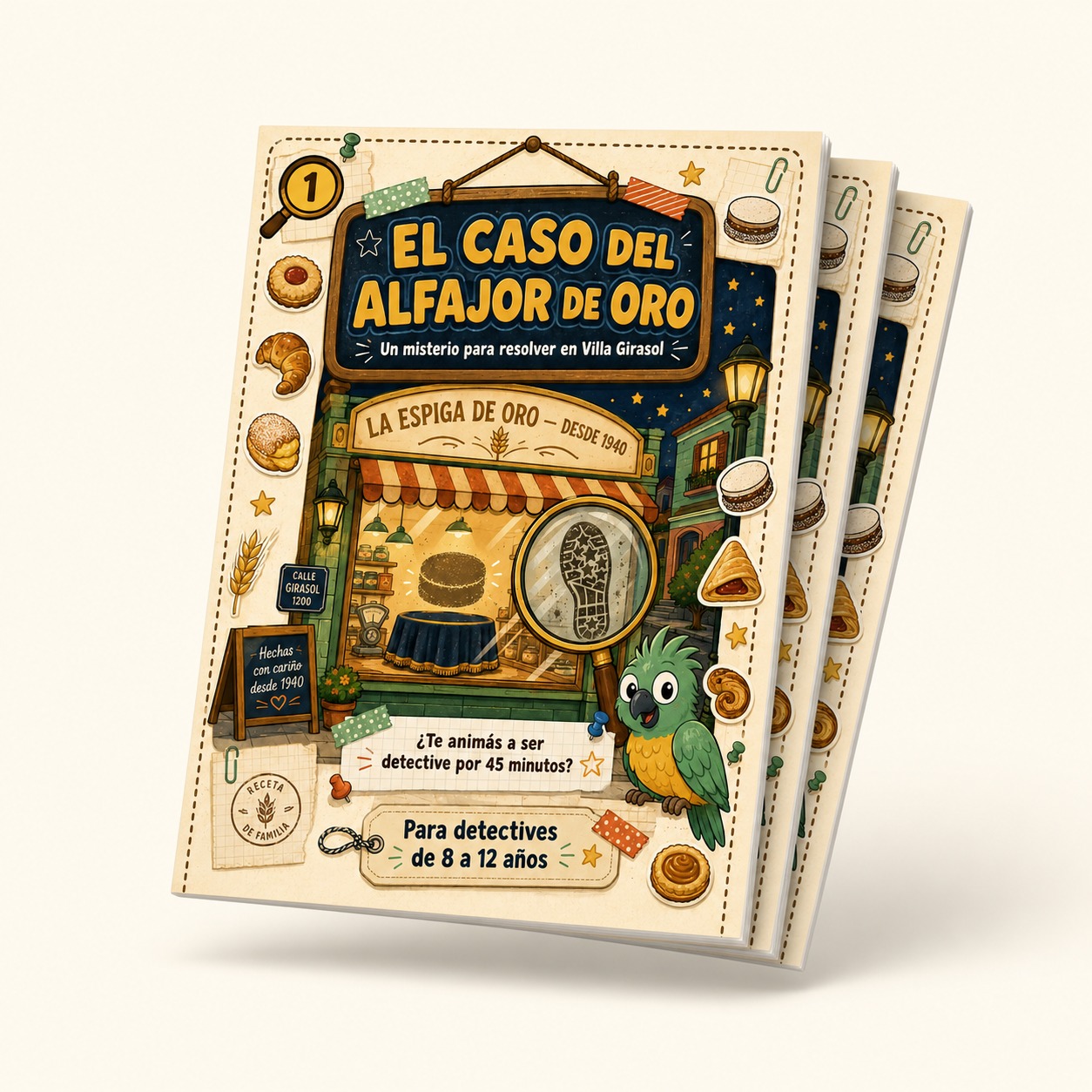 El caso del alfajor de oro