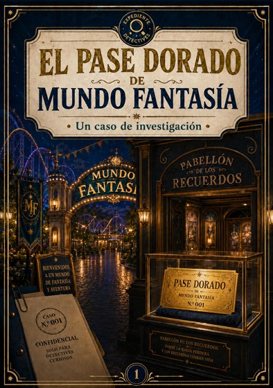Portada del caso El pase dorado de Mundo Fantasía